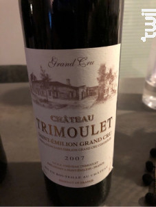 Château Trimoulet - Château de Trimoulet - 2015 - Rouge