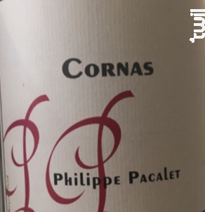 Cornas - Philippe Pacalet - 2019 - Rouge