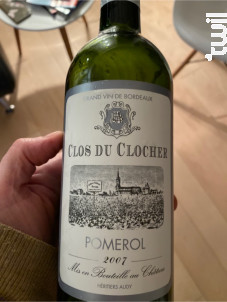 Clos du Clocher - Clos du Clocher - 2019 - Rouge