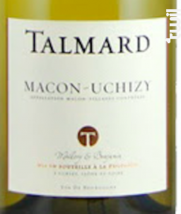 Mâcon-Uchizy - Cave Talmard - 2018 - Blanc