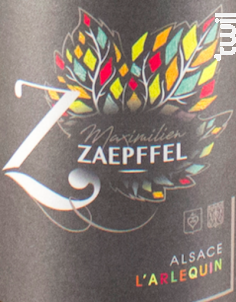 Cuvée l'Arlequin - Famille Zaepffel - 2019 - Blanc