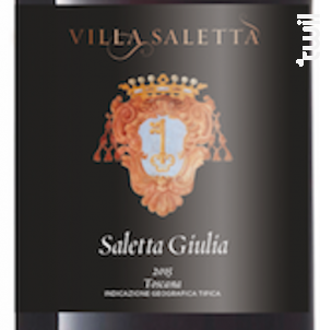 Saletta Giulia - Villa Saletta - 2015 - Rouge