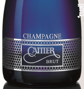 Brut Saphir - Champagne Cattier - Non millésimé - Effervescent