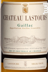 Château Lastours Opus (Sélection) - Château Lastours - 2024 - Blanc