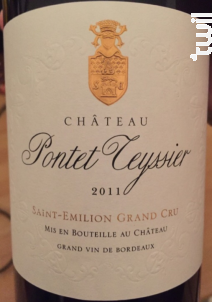 Château Pontet Teyssier - Château Pontet Teyssier - 2011 - Rouge