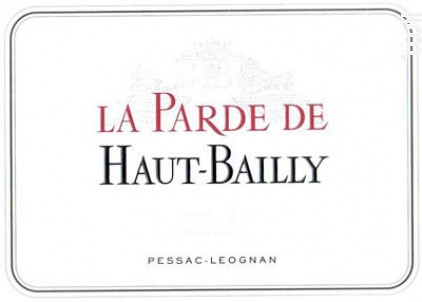 La Parde Haut-Bailly - Château Haut-Bailly - 2022 - Rouge