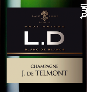 Cuvée L.D - Champagne J. de Telmont - 2007 - Effervescent