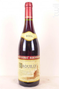 Brouilly - Antoine Barrier - 2004 - Rouge