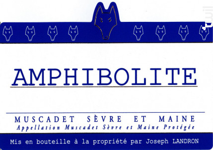 Amphibolite - Domaine Jo Landron - 2018 - Blanc