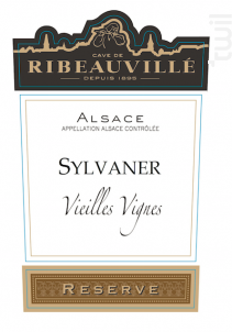 Sylvaner Vieilles Vignes Réserve - Cave de Ribeauvillé - 2021 - Blanc