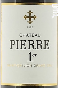 Château Pierre 1er - Château Pierre 1er - 2018 - Rouge
