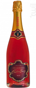 Rosé de saignée - Champagne Cristian Senez - Non millésimé - Effervescent