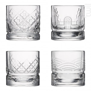 Coffret 4 Verres À Whisky Dandy30 Cl - la rochere -  - 