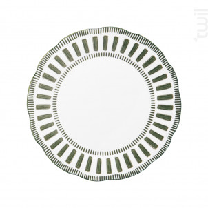Assiette Creuse Napoli Verte 22 Cm lot De 6 - table passion -  - 