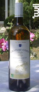 Cuvée des Anges Blanc - Château Cajus - 2019 - Blanc