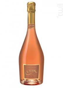 Brut Antique Rosé Premier Cru - Champagne Cattier - Non millésimé - Effervescent