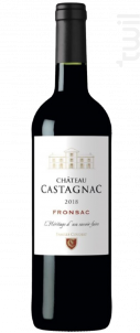 Château Castagnac - Fronsac - Vignobles Coudert - 2020 - Rouge