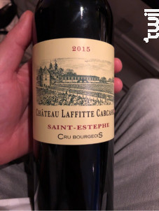 Château Laffitte Carcasset - Château Laffitte-Carcasset - 2015 - Rouge