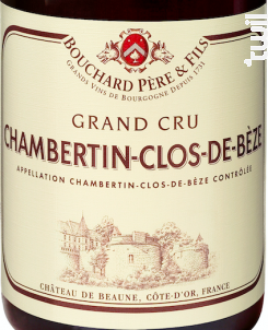 Chambertin-clos-de-bèze Grand Cru - Bouchard Père & Fils - 2020 - Rouge