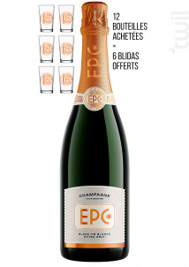 Blanc de Blancs Extra-Brut - EPC Champagne - Non millésimé - Effervescent