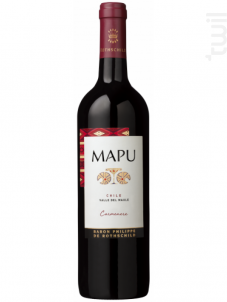 Mapu Reserva Carmenère - Baron Philippe De Rothschild - 2022 - Rouge