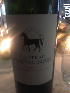 Château Cheval Noir Cuvée Le Fer - Château Cheval Noir - 2016 - Rouge