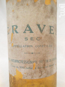 Graves Sec - CIVB - 1952 - Blanc