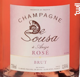 Rosé Brut - Champagne de Sousa - Non millésimé - Effervescent