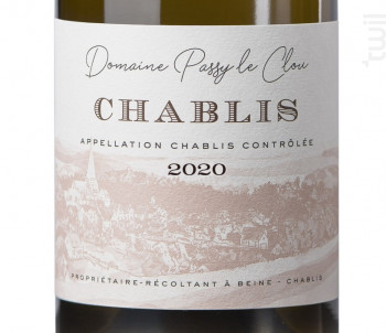 Chablis - Vins Descombe - 2020 - Blanc