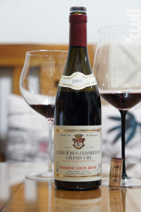 LATRICIERES CHAMBERTIN - DOMAINE LOUIS REMY - 2004 - Rouge