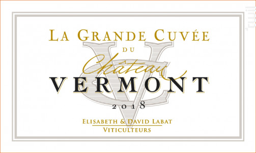 Grande Cuvée Blanc - Château Vermont - 2018 - Blanc