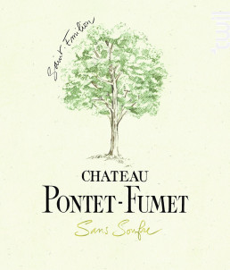 Chateau Pontet Fumet cuvée sans sulfite - Vignobles Bardet - 2018 - Rouge