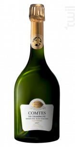 Taittinger Comte De Champagne Blanc De Blanc avec coffret - Champagne Taittinger - 2011 - Effervescent
