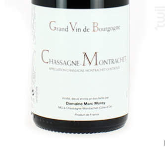 Chassagne Montrachet - Domaine Marc Morey - 2014 - Rouge