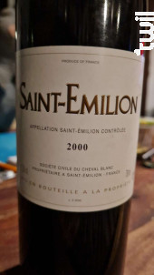 Saint-Emilion - Château Cheval Blanc - 2020 - Rouge