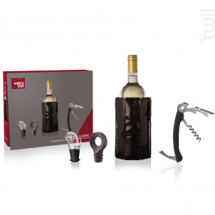 Coffret Pour Le Vin Set Classic 4 Pièces - vacuvin -  - 