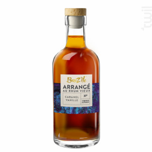 L'arrangé Au Rhum Vieux - Caramel Vanille - Breiz’île - Non millésimé - 