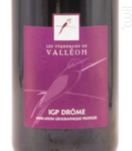 IGP DROME - Les Vignerons de Valleon - 2017 - Rouge