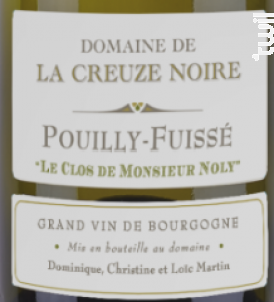 Le Clos de Monsieur Noly - Domaine de la Creuze Noire - 2023 - Blanc