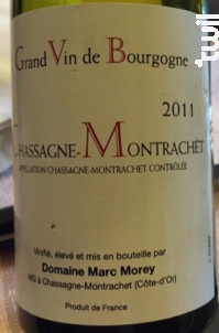 Chassagne Montrachet - Domaine Marc Morey - 2017 - Blanc