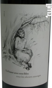 UN FAUNE AVEC SON FIFRE - Hervé Bizeul - Le Clos des Fées - 2020 - Rouge