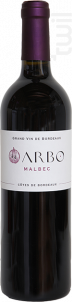 ARBO Malbec - Vignobles ARBO - 2020 - Rouge