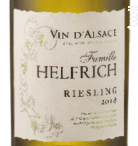 Riesling - Helfrich - Helfrich - 2020 - Blanc