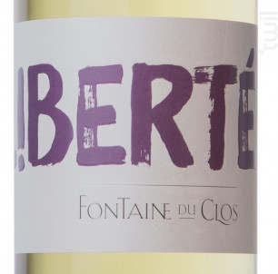 Liberté - Domaine Fontaine du clos - 2024 - Blanc