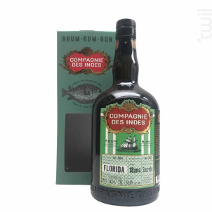 Florida 18 Ans - Rhums Compagnie des Indes - Non millésimé - 