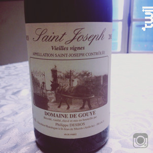 Saint Joseph - Vieilles Vignes - Domaine de Gouye - 2019 - Rouge