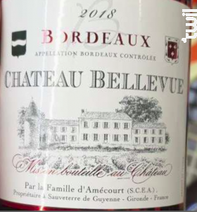 Château Bellevue - Château Bellevue - 2018 - Rouge