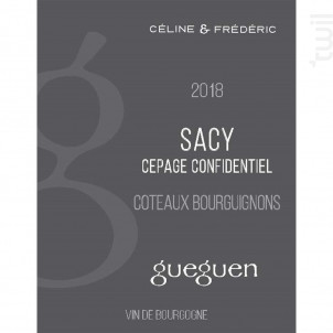 Sacy Cépage Confidentiel - Domaine Céline & Frédéric Gueguen - 2020 - Blanc