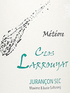 Météore - Clos Larrouyat - 2020 - Blanc