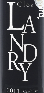 Clos Landry - Cuvée Léa - Clos Landry - 2016 - Rouge